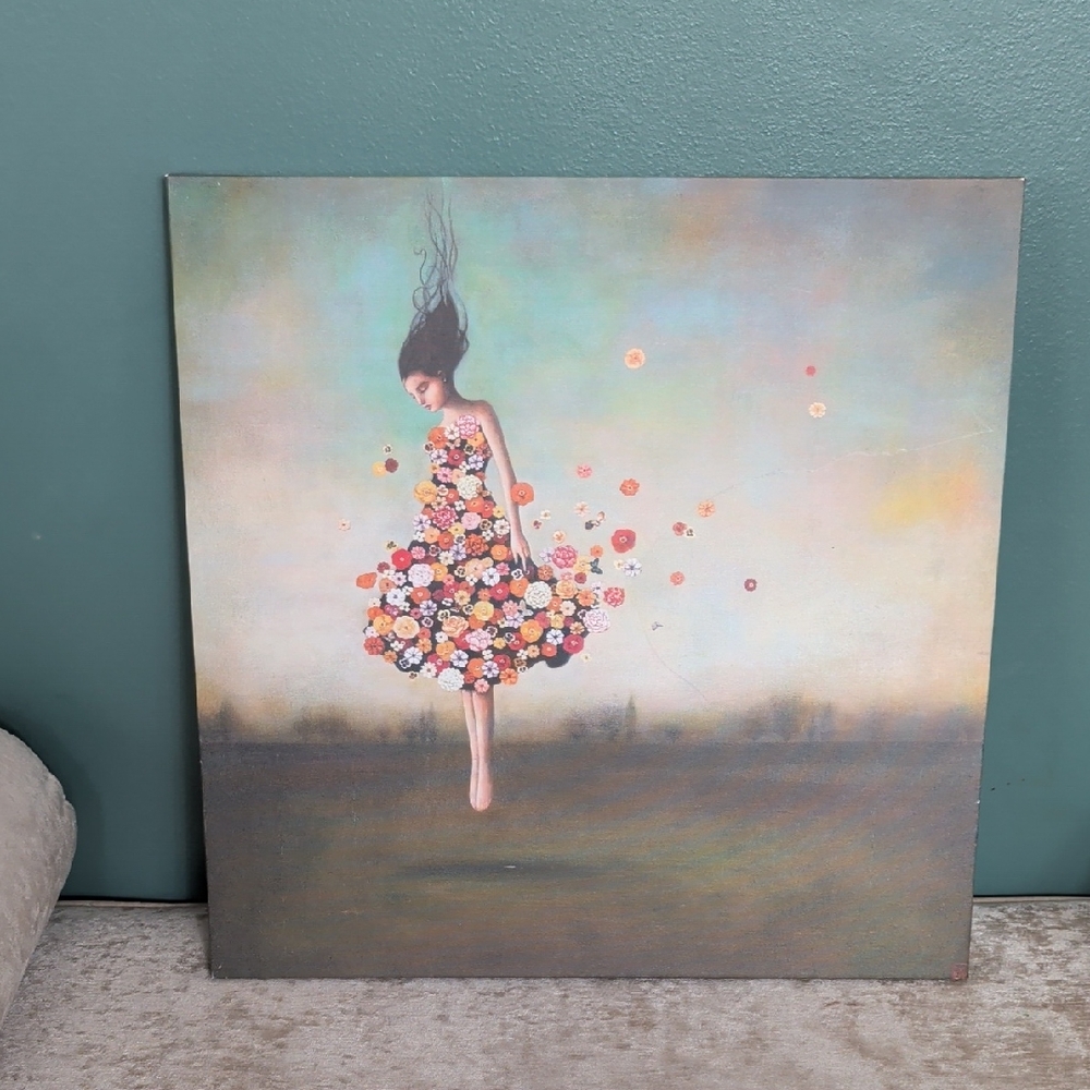 "Boundless In Bloom"~Duy Huynh Canvas Print 20x20 Ready To Hang